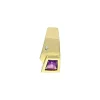 Amethyst-Anhänger Gelbgold