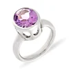 Amethyst-Ring Silber