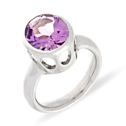 Amethyst-Ring Silber