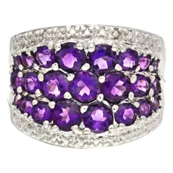 Amethyst-Ring Silber