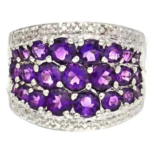 Amethyst-Ring Silber