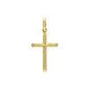 Anhänger 'Kreuz' Gelbgold