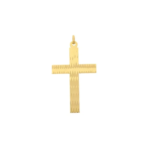 Anhänger 'Kreuz' Gelbgold