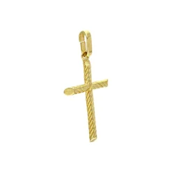 Anhänger 'Kreuz' Gelbgold