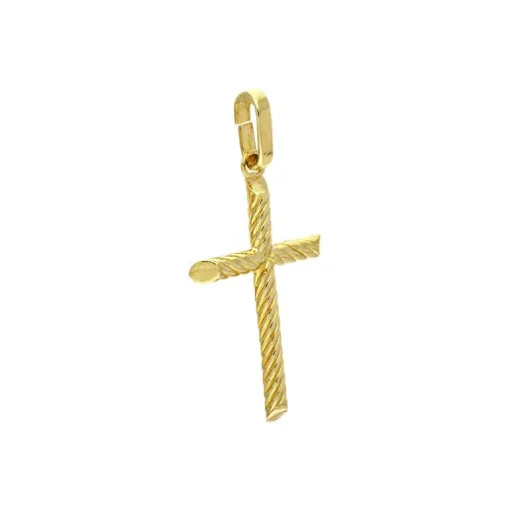 Anhänger 'Kreuz' Gelbgold
