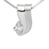 Anhänger mit Kette Silber