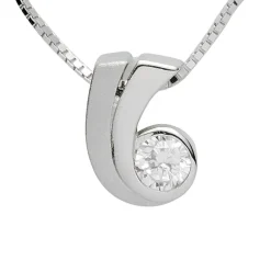 Anhänger mit Kette Silber