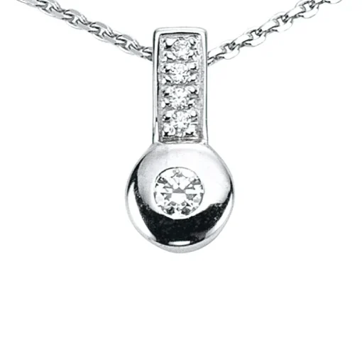 Anhänger mit Kette Silber