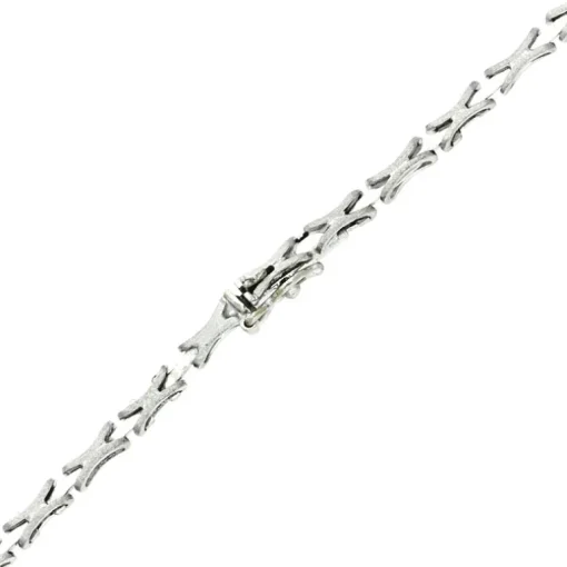 Aquamarin-Collier Weißgold
