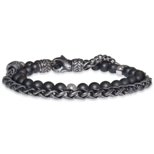 Armband Save Brave 'NICO' Edelstahl