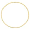 BOCCIA Brillant-Collier Titan vergoldet