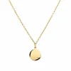 BOCCIA Brillant-Collier Titan vergoldet