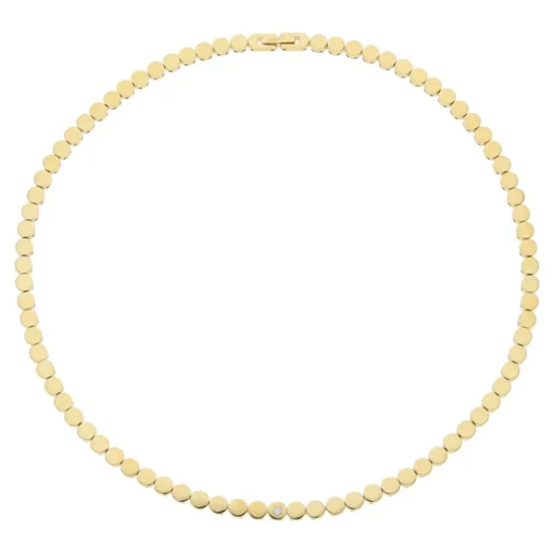 BOCCIA Brillant-Collier Titan vergoldet