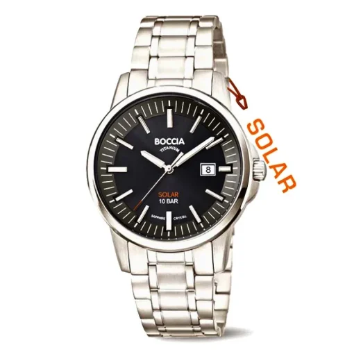 BOCCIA Herrenarmbanduhr Titan 3643-04