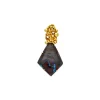 Boulder-Opal Anhänger Gelbgold