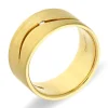 Brillant Niessing Ring Gelbgold