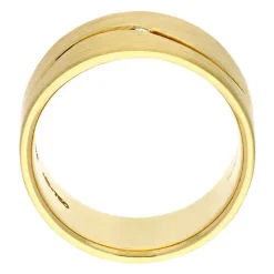Brillant Niessing Ring Gelbgold