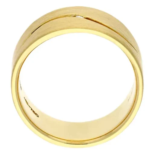 Brillant Niessing Ring Gelbgold