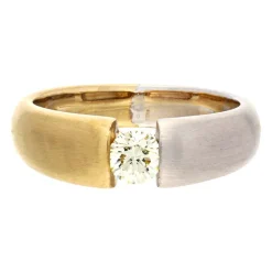 Brillant Ring Bicolor