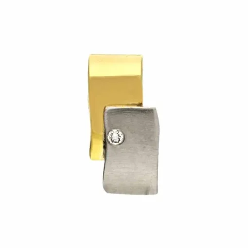 Brillant-Anhänger Bicolor