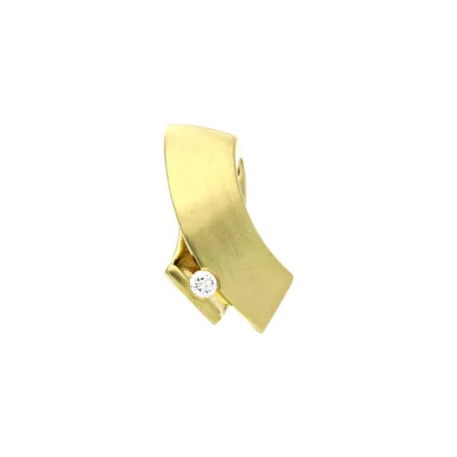 Brillant-Anhänger Gelbgold