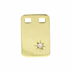 Brillant-Anhänger Gelbgold