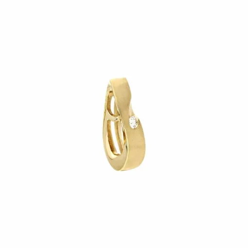 Brillant-Anhänger Gelbgold