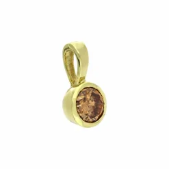 Brillant-Anhänger Gelbgold