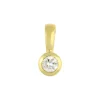 Brillant-Anhänger Gelbgold 0,24 ct