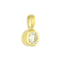 Brillant-Anhänger Gelbgold 0,42 ct