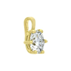 Brillant-Anhänger Gelbgold 1,106 ct