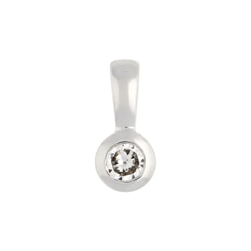 Brillant-Anhänger Weißgold 0,14 ct