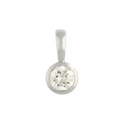 Brillant-Anhänger Weißgold 0,58 ct