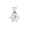 Brillant-Anhänger Weißgold 0,80 ct