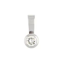 Brillant-Anhänger Weißgold 0,36 ct