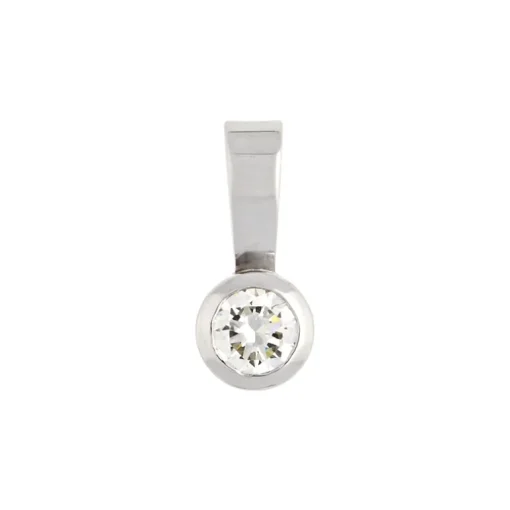 Brillant-Anhänger Weißgold 0,36 ct