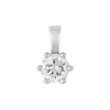 Brillant-Anhänger Weißgold 0,35 ct
