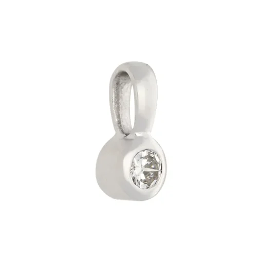 Brillant-Anhänger Weißgold 0,14 ct