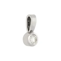 Brillant-Anhänger Weißgold 0,36 ct