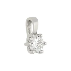 Brillant-Anhänger Weißgold 0,35 ct