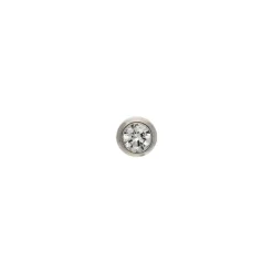 Brillant-Anstecker Weißgold