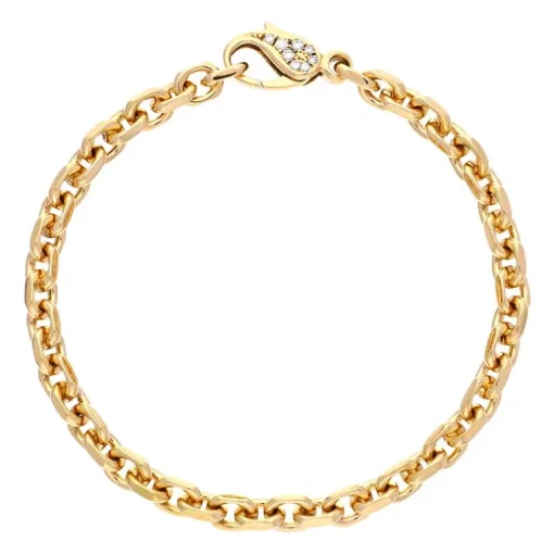 Brillant-Armband Gelbgold