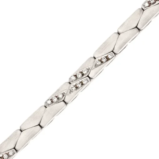 Brillant-Armschmuck Weißgold