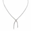 Brillant-Collier Weißgold