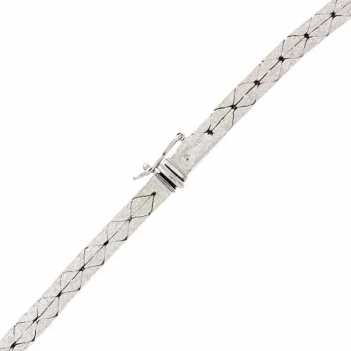 Brillant-Collier Weißgold
