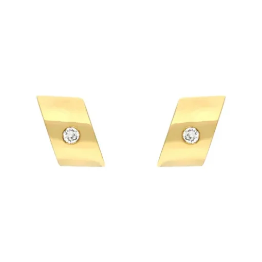 Brillant-Creolen Gelbgold