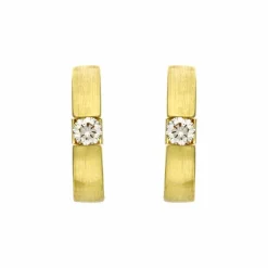 Brillant-Creolen Gelbgold