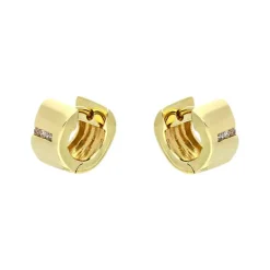 Brillant-Creolen Gelbgold