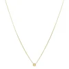 Brillant-Kette mit Anhänger Gelbgold