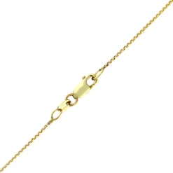 Brillant-Kette mit Anhänger Gelbgold